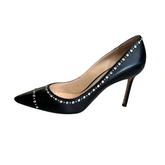 Jimmy Choo Romy 85 Pumps Black Leather